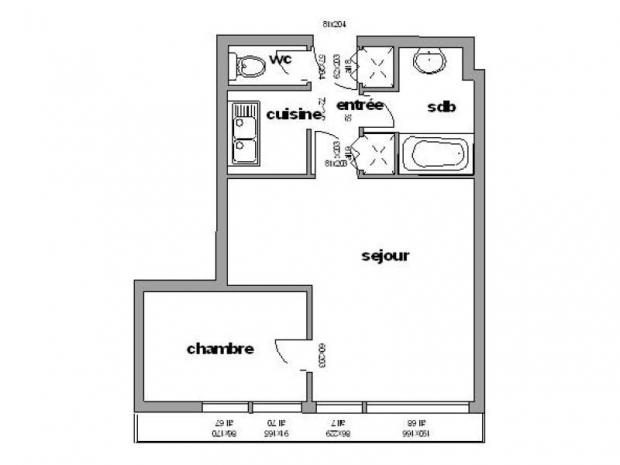 Appartement Les Carlines - Chamrousse