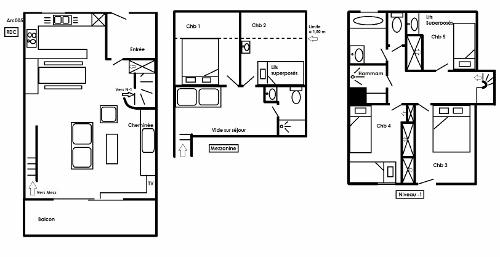 Appartements LES ARCOSSES - Méribel Centre 1600 