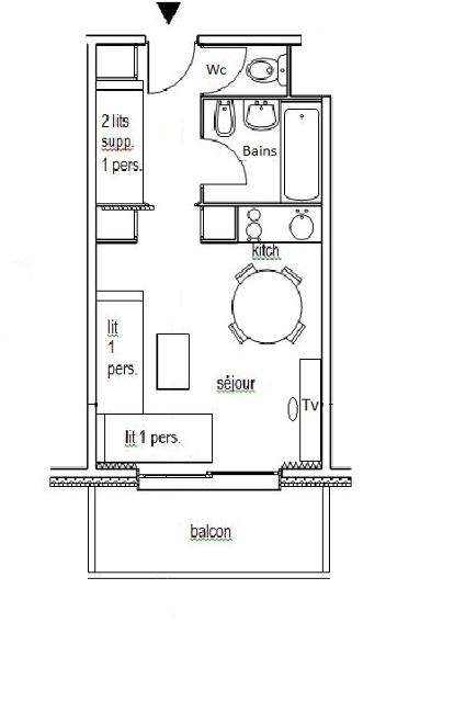 Appartements LES DAUPHINELLES - Méribel Altiport 1700