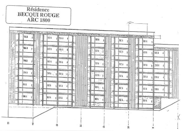 Appartements BEQUI-ROUGE - Les Arcs 1800