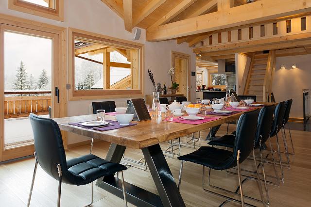 Magnifique chalet avec vue sur les cimes - Chamonix Les Praz