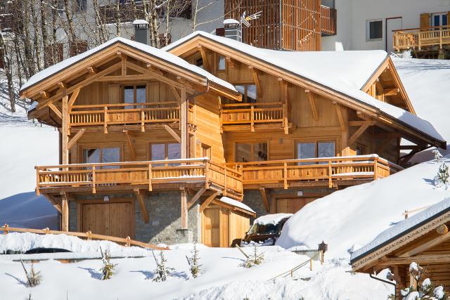 Demi-chalet moderne pour 8 personnes - Les Deux Alpes Centre