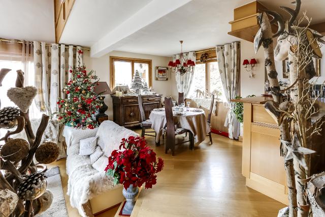 Chalet familial bien ensoleillé face au Mont-Blanc - Megève