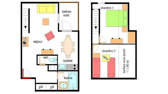 Appartements Saint Genix - Val Cenis Lanslevillard