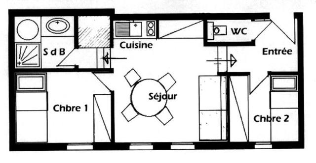 Appartements GRAND MONT 1 - Les Saisies