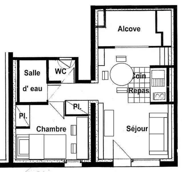 Appartements GRAND MONT 1 - Les Saisies