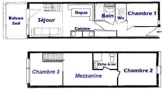 Appartements VILLAGE 3 - Les Saisies