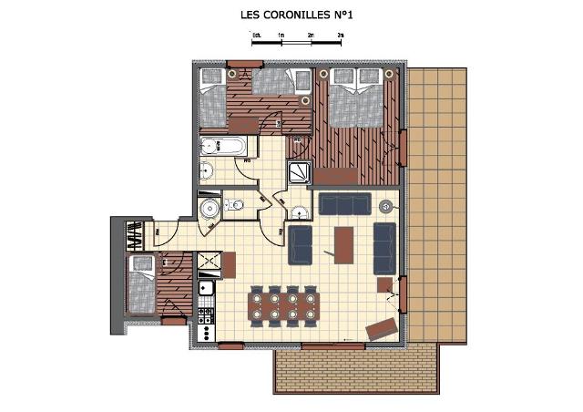 Appartements Coronilles - Saint Martin de Belleville