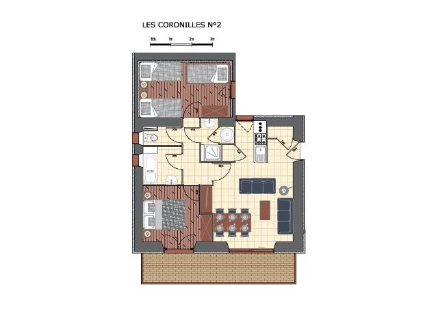 Appartements Coronilles - Saint Martin de Belleville
