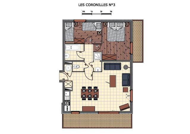 Appartements Coronilles - Saint Martin de Belleville