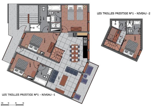 Appartements Trolles - Saint Martin de Belleville