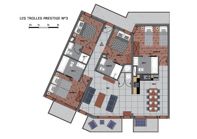 Appartements Trolles - Saint Martin de Belleville