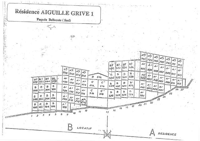 Appartements AIGUILLE GRIVE BAT I - Les Arcs 1800