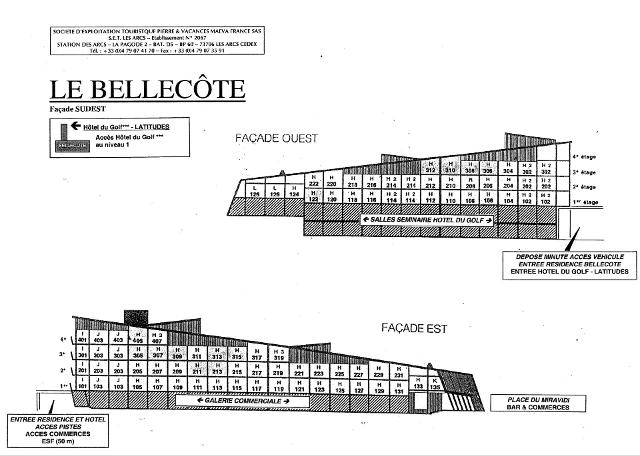 Appartements BELLECOTE - Les Arcs 1800