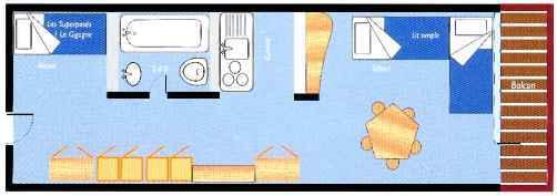 Appartements Lauzières - Les Arcs 1800