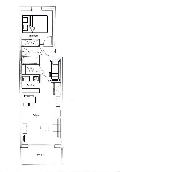 Appartements L'ermitage - Méribel Centre 1600 