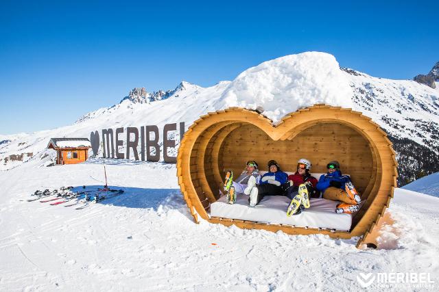 Appartements FERMES DE MERIBEL BAT I - Méribel Village 1400