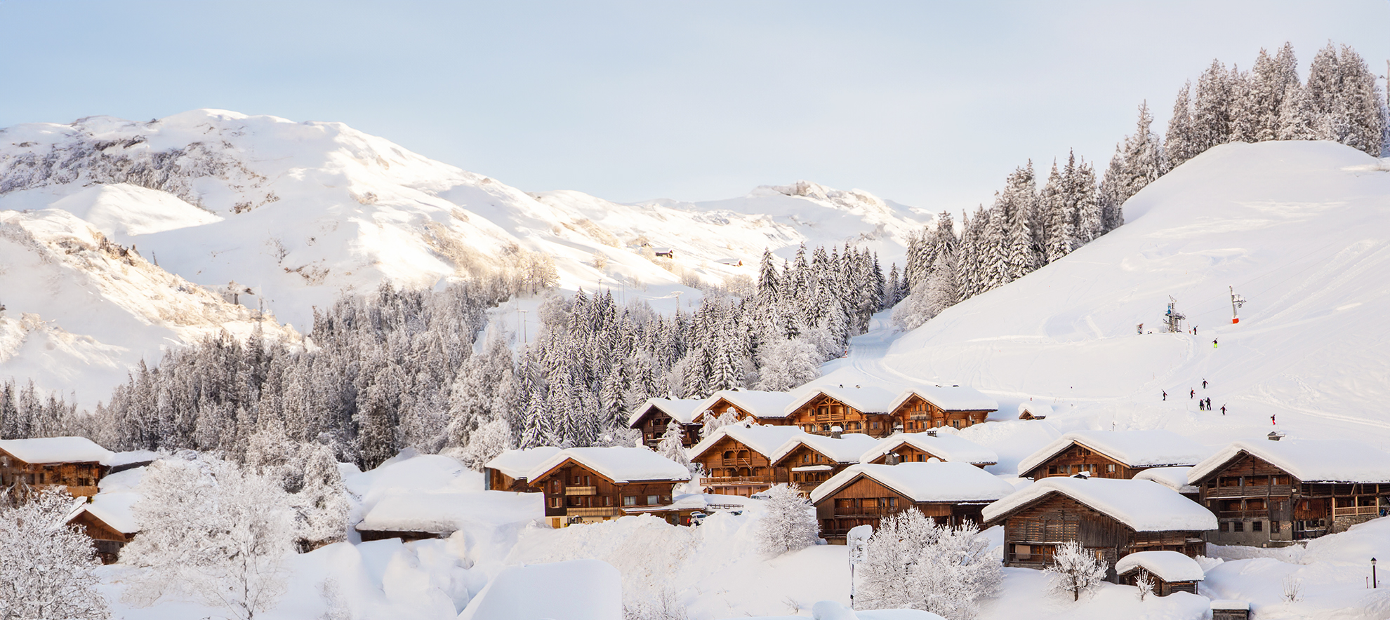 au pied des pistes

