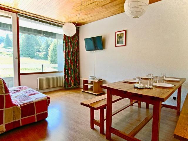 Studio 4 personnes avec vue sur les pistes